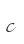 c