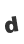 d