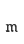 m