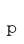 p