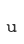 u