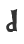 d