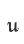 u