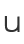 u
