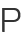 P