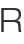 R