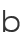 b