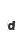 d
