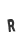R