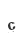 c