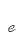 e