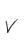 v