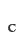 c