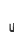 u