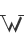 w