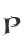 P