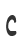 c