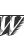 W