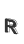 R