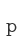 p