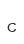 c