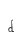 d