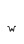 w
