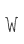 W