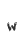 w