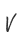 V