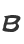 B