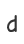 d