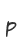 p