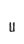 u