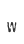 w