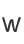 W