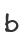 b