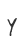 Y