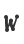 W