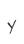 Y