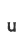u
