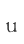 u