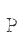 P