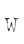 W