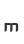 m