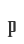 p
