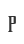 P