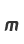 m