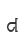 d
