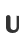 U